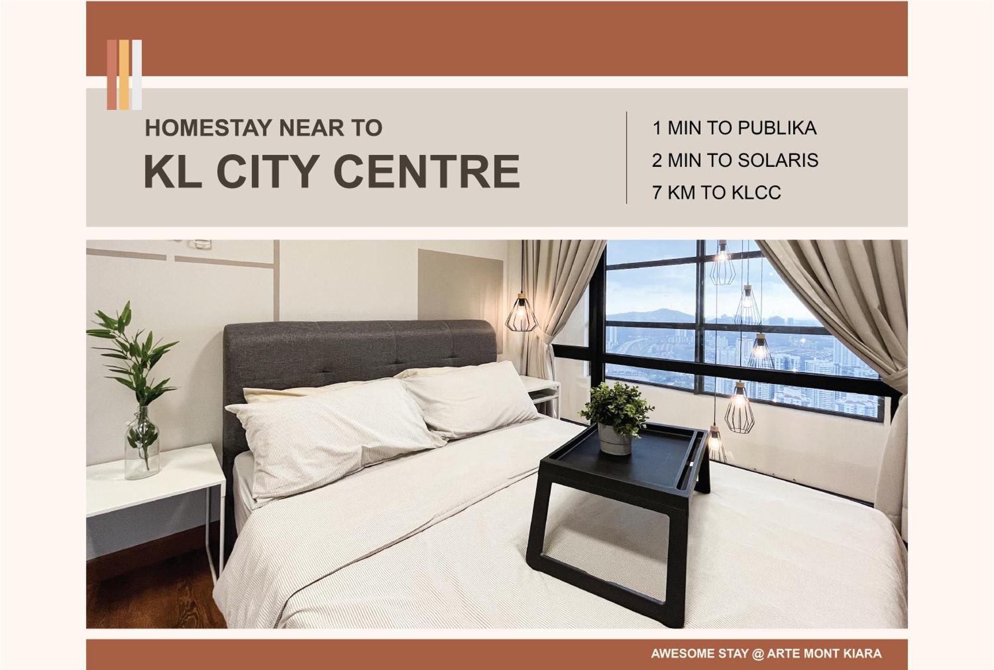 Nj Homestay At Arte Mont Kiara Kuala Lumpur Dış mekan fotoğraf